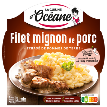 Image de Filet mignon de porc et écrasé de pomme de terre LA CUISINE