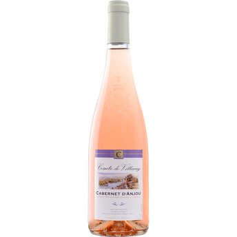 Image de Vin rosé AOC Cabernet d'Anjou COMTE DE VILLAREY