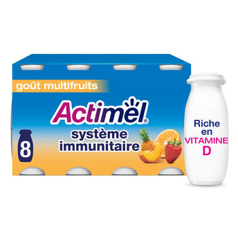 Image de Yaourt à boire multifruits ACTIMEL