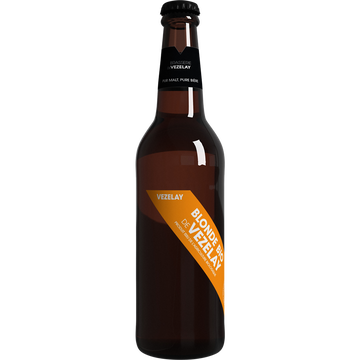 Brasserie de Vezelay Bière Blonde Bio Brasserie De Vezelay, 4,6°, Bouteille De 50cl