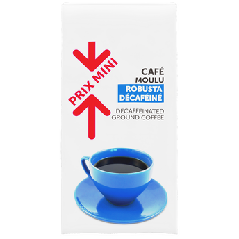 Image de Café moulu PRIX MINI 100% robusta décaféiné