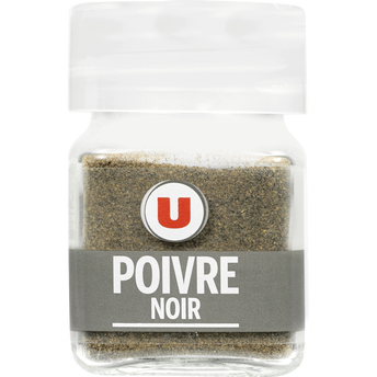 Image de U
Poivre noir moulu format petit