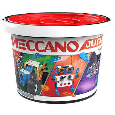MECCANO - Baril 150 Pcs Meccano Junior - Dès 5 ans - Super U, Hyper U, U  Express 