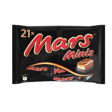 Mars Mini Barres Mars, Sachet De 403g