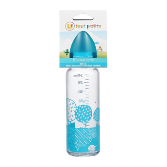 Image de U TOUT PETITS
Biberon verre col etroit 240ml
