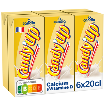 Image de Boisson lactée Vanille CANDIA CANDY'UP - 6 x