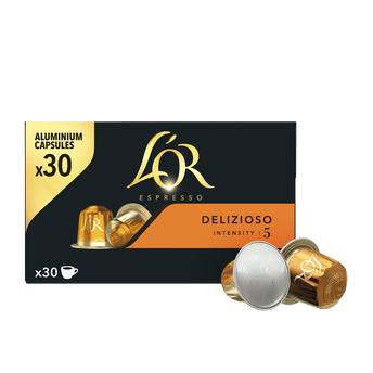 Image de Café capsules L'OR ESPRESSO Delizioso N°5 - Compatible NESPRESSO