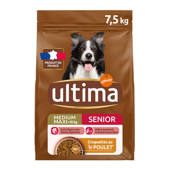 Image de Croquette pour chien senior Repas équilibre ULTIMA