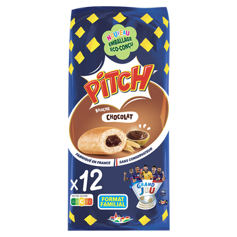 Image de Brioche PITCH chocolat - x12