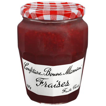 Image de Confiture de fraises BONNE MAMAN pot familial