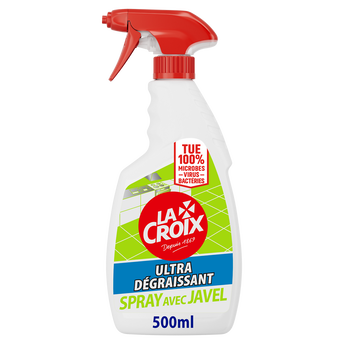 Image de Nettoyant ménager cuisine désinfectant javel LA CROIX spray