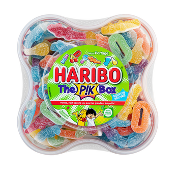 Image de Confiserie the pik box HARIBO, paquet de