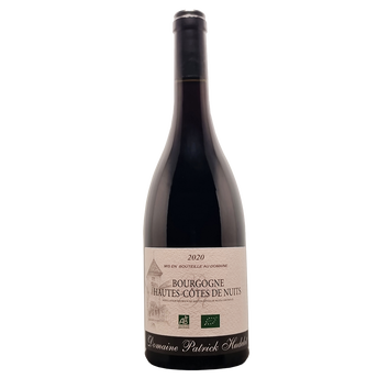 Image de Vin Bio Bourgogne Hautes Côtes de Nuits AOP rouge  Domaine Patrick Hudelot  - Bouteille