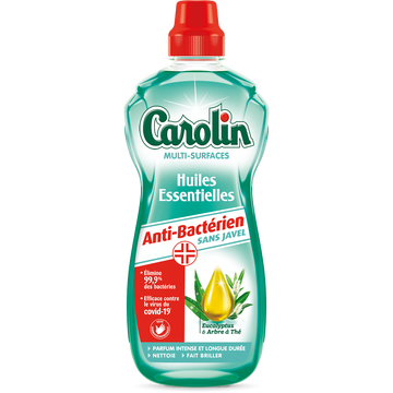 Carolin Nettoyant Sols Carrelages Eucalyptus & Arbre À Thé Carolin - Bidon 1l
