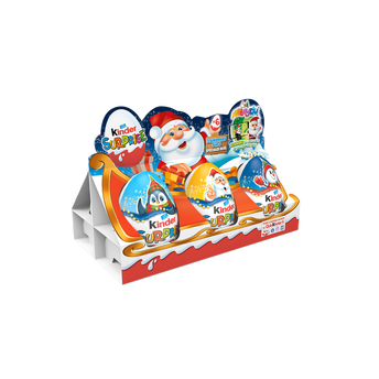 Image de Kinder Surprise Boite de 6 Oeufs, 3 surprises spéciales Noël parmi les6