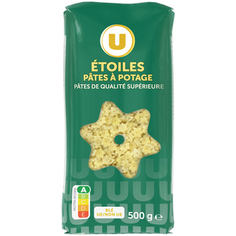 Image de U
Pâtes étoiles, sachet de
