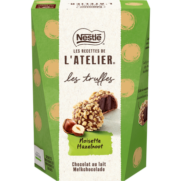 Nestlé Les Recettes De L Atelier Fondant Noir Éclats Noisettes 200g