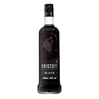 Image de Liqueur black ERISTOFF, 18°, bouteille de