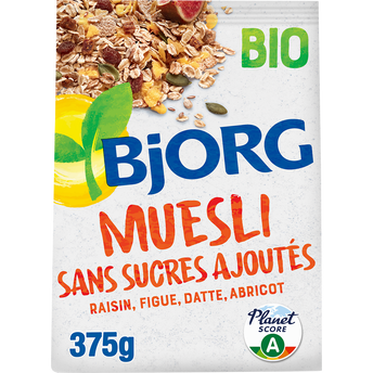 Image de Muesli bio sans sucre ajouté BJORG