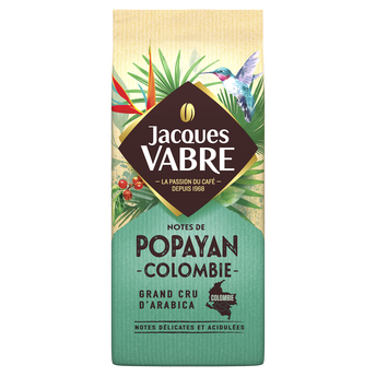Image de Café moulu JACQUES VABRE Origine Colombie Popayan - 100% Arabica