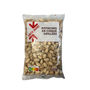 Image de Pistaches en coque grillées, PRIX MINI, sachet