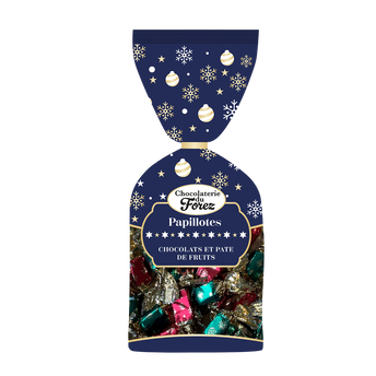 Image de Papillottes Chocolats et pâtes de fruits REVILLON PPX