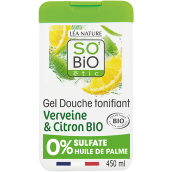 Image de Gel douche verveine citron bio SO'BIO