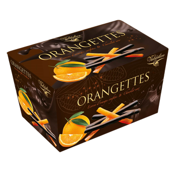Image de Orangettes enrobées chocolat noir vadélice PPX, ballotin