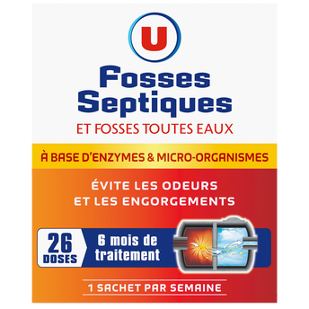 Image de U
Entretien pour fosses septiques traitement pour 6 mois  26