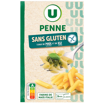 Image de U SANS GLUTEN
Penne sans gluten