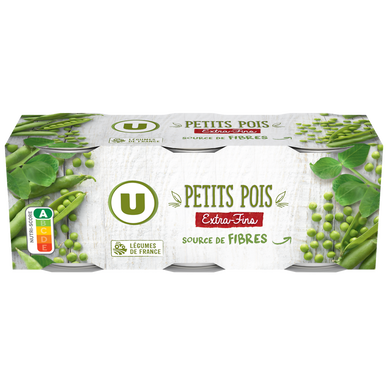 PETITS POIS FINS MATT FOOD BOITE 850 GR