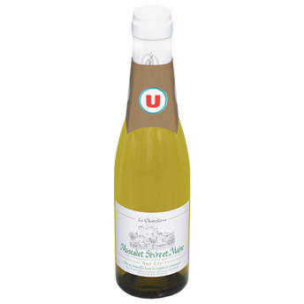 Image de U
Vin blanc AOP Muscadet Sèvre & Maine sur Lie AOC La Chatelière
