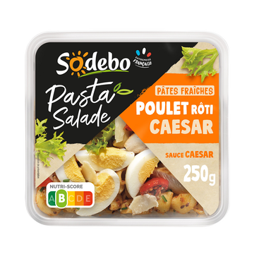 Sodeb'O Salade Pasta Poulet Caesar Sodebo 250g