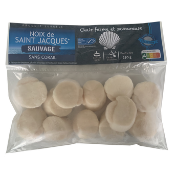 Image de Noix de Saint Jacques sans corail MSC