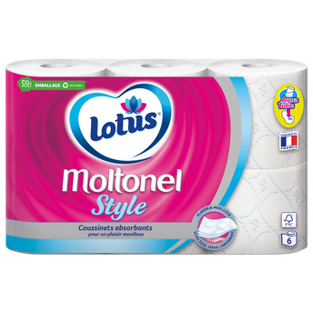Image de Papier toilette aquatube MOLTONEL style, 6