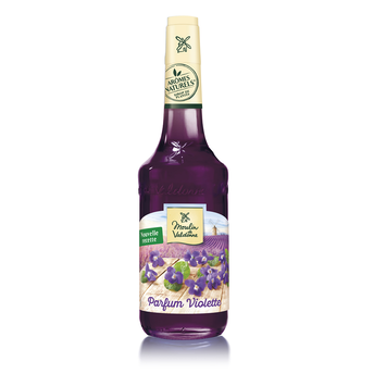 Image de Sirop de Violette MOULIN DE VALDONNE, bouteille