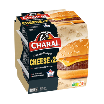 Charal Cheeseburger Charal, 2x145g