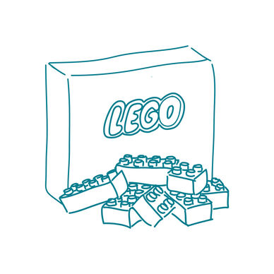 REFUGE RENARD LEGO MINECRAFT - Super U, Hyper U, U Express 