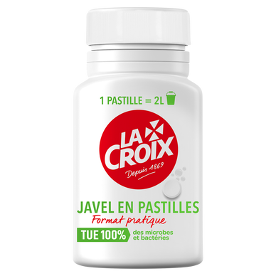 Pastilles Javel LA CROIX – Boîte De 40 Pastilles Classiques, Pour Un Nettoyage Efficace Et Pratique
