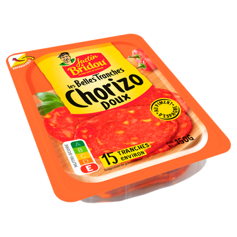 Image de Chorizo JUSTIN BRIDOU, 15 tranches
