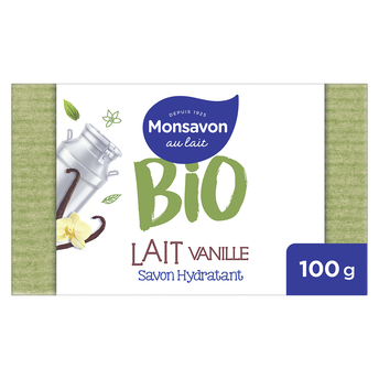 Image de savon lait vanille bio MONSAVON