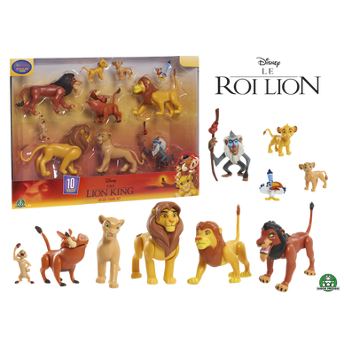 DISNEY - Coffret 10 Figurines Le Roi Lion - Dès 3 ans - Super U, Hyper U, U  Express 