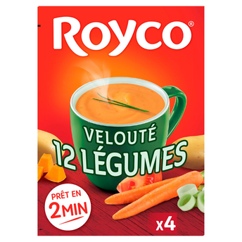 Image de Velouté 12 légumes ROYCO étui 4 sachets