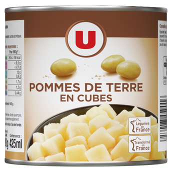 Image de U
Pommes de terre en cubes