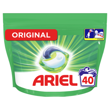 Ariel Lessive Pods Tout En 1 Original Ariel 40 Doses 1,008kg
