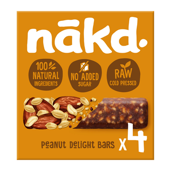 Image de Barres céréales aux cacahuètes peanut delight, NKD