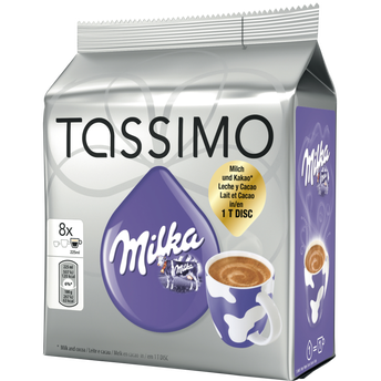 Image de Chocolat dosettes TASSIMO MILKA - Compatible TASSIMO