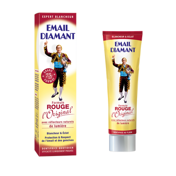 Image de Dentifrice formule rouge l'original EMAIL DIAMANT, tube de