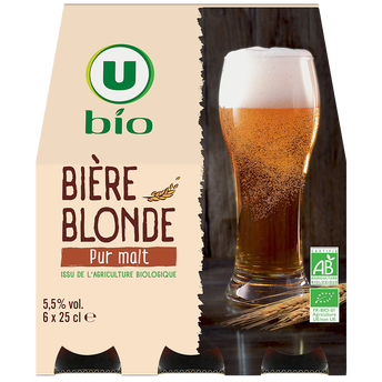 Image de U BIO
Bière blonde - 5,5°