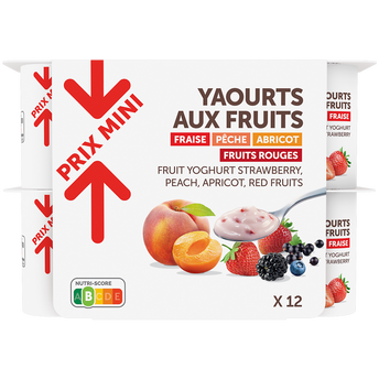 Image de Yaourts aux fruits morceaux PRIX MINI